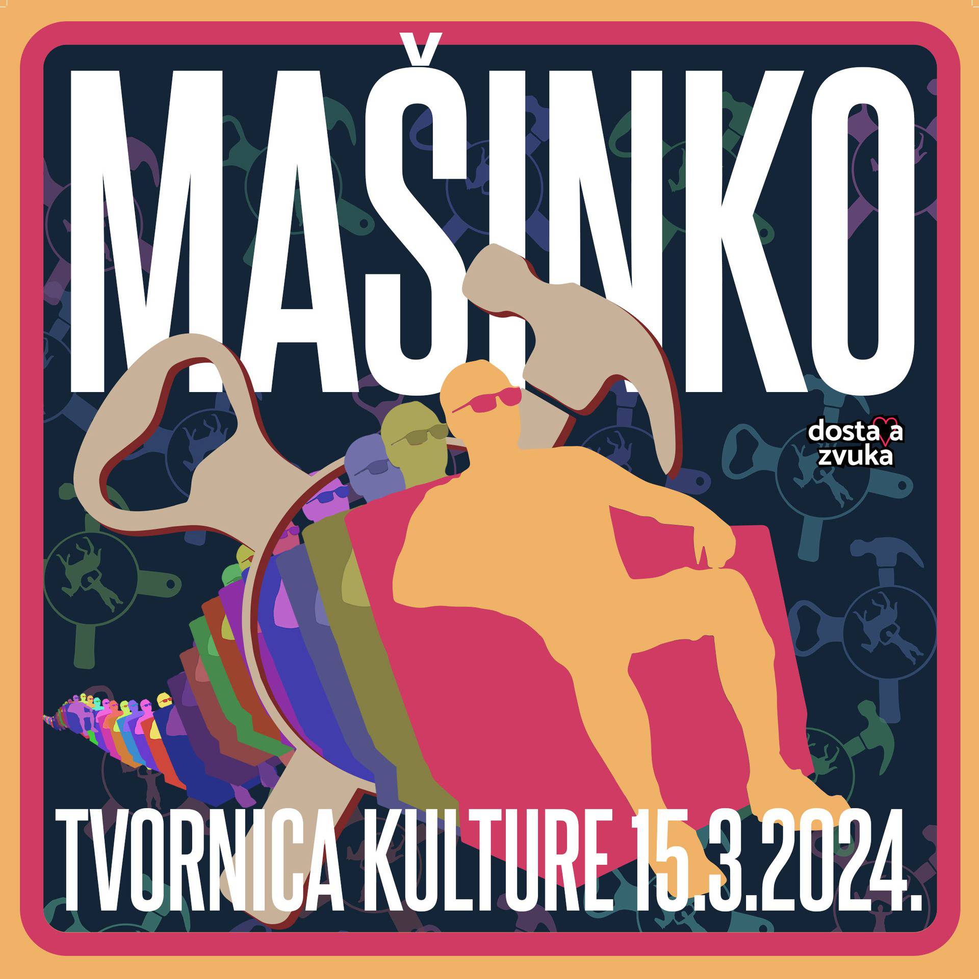 Veliki koncert grupe Mašinko za mjesec dana u Tvornici kulture