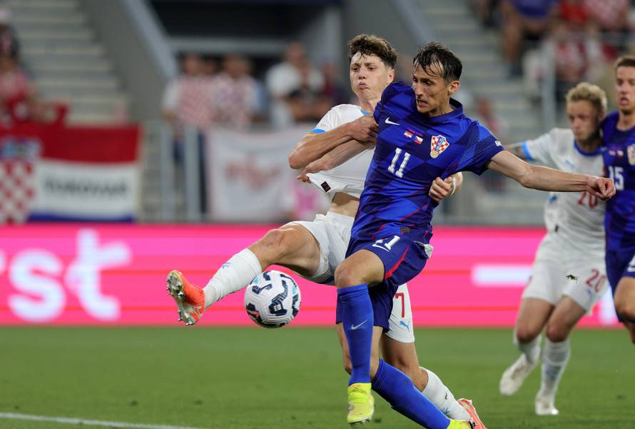 Osijek: Susret Hrvatske i Češke u kvalifikacijama za FIFA Svjetsko prvenstvo