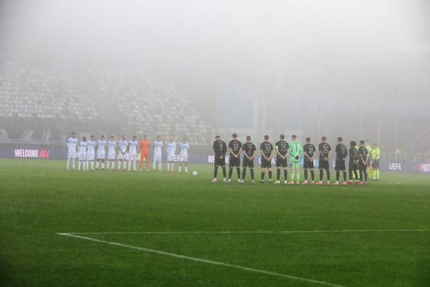 Utakmica između Rijeke i Sparte Prag u Konferencijskoj ligi prekinuta zbog kiše