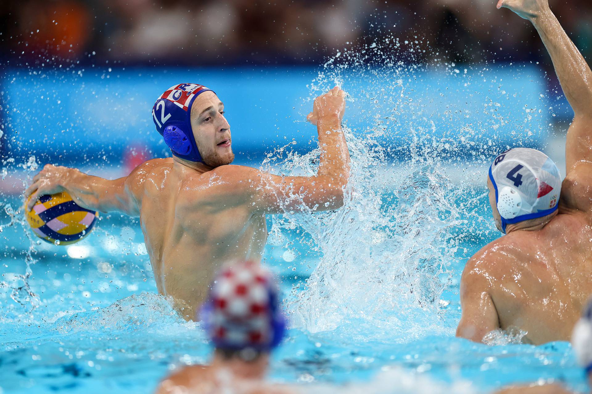 
Pariz: Finale turnira u vaterpolu na Olimpijskim igrama između Srbije i Hrvatske