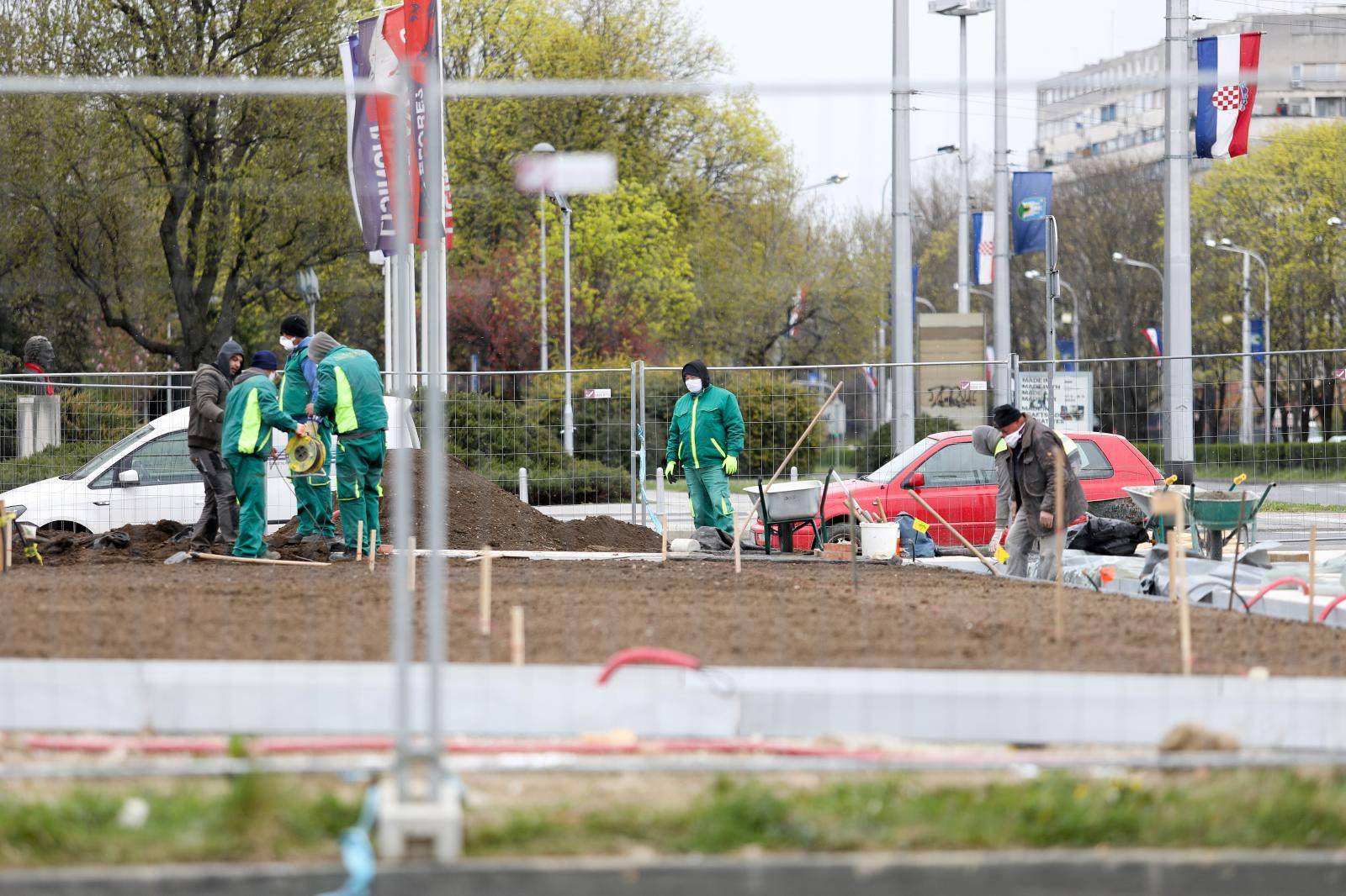 Zagreb: Nastavljeni radovi na "Spomeniku domovini"