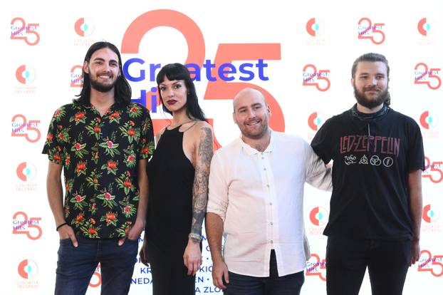 Zagreb: Promocija ekskluzivne glazbene edicije 25 greatest hits te proslava rođendana Croatia Recordsa