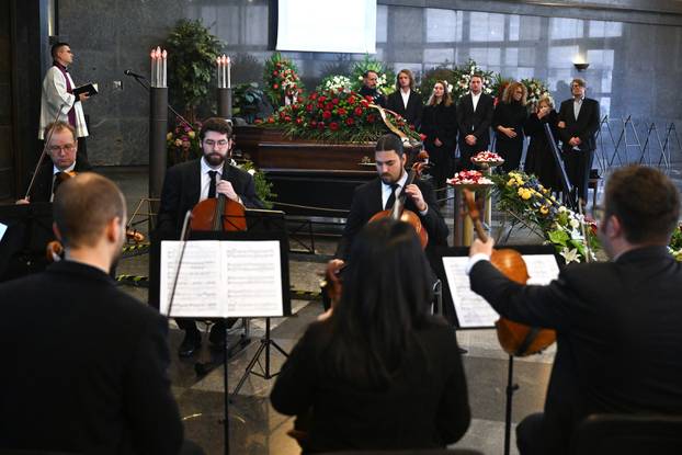 Zagreb: Sprovod violinista Tonka Ninića na Mirogoju