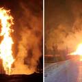VIDEO Eksplodirao je plinovod u Oklahomi! Plamenovi su visoki 150 metara, pogledajte prizore