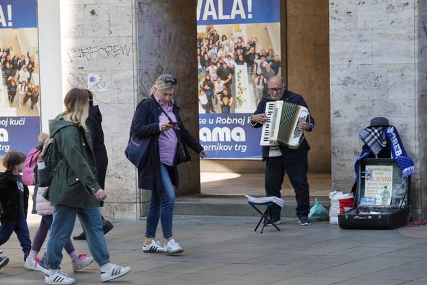 Zagreb: Sunčana nedjelja u centru grada