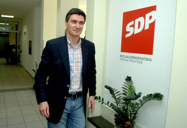 Zagreb: Zoran Milanovi?, predsjednik SDP-a 