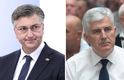 Plenković se sastao s Draganom Čovićem, razgovarali o reformi izbornog zakona u BiH