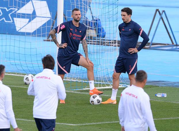 Zagreb: Hrvatski reprezentativci odradili trening prije utakmica u Ligi nacija