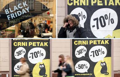 Crni petak: Trgovci ruše cijene proizvoda od 20 do 80 posto...