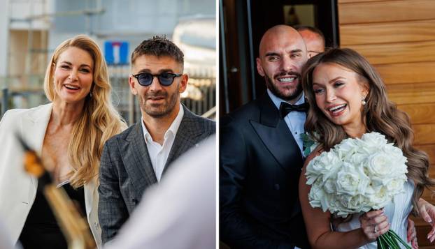 FOTO I Livaja je sa svojom Iris došao na Kalikovo vjenčanje! Evo tko je sve bio na ceremoniji