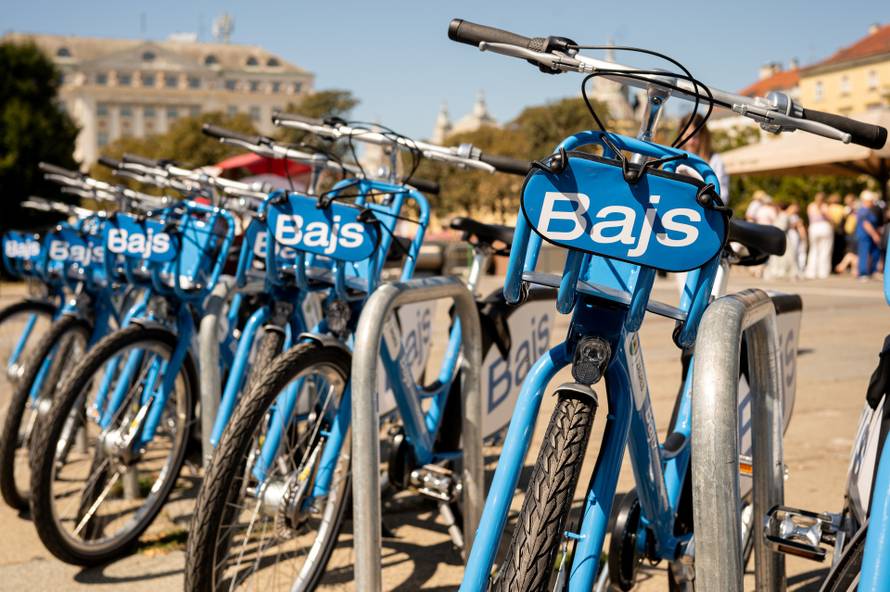 Zagreb: Bajs, sustav javnih bicikala
