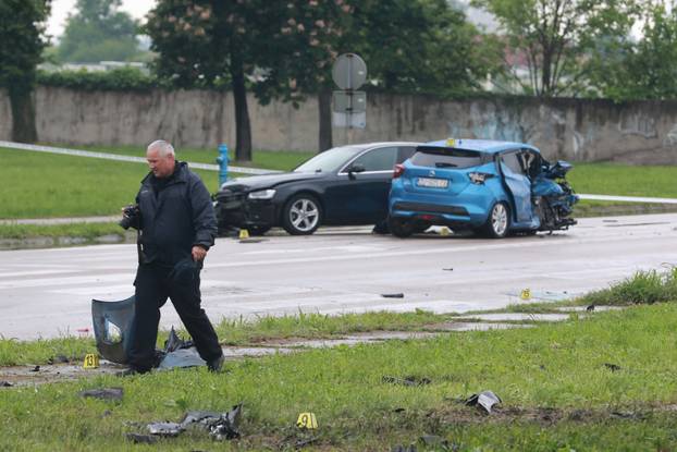 Teška nesreća u Županji, sudarila se tri vozila, jedna osoba poginula