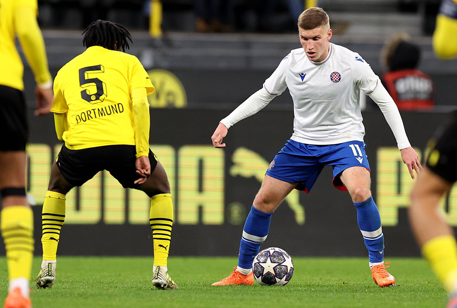 Dortmund: Četvrtfinale Lige prvaka mladih, Borussia Dortmund - HNK Hajduk