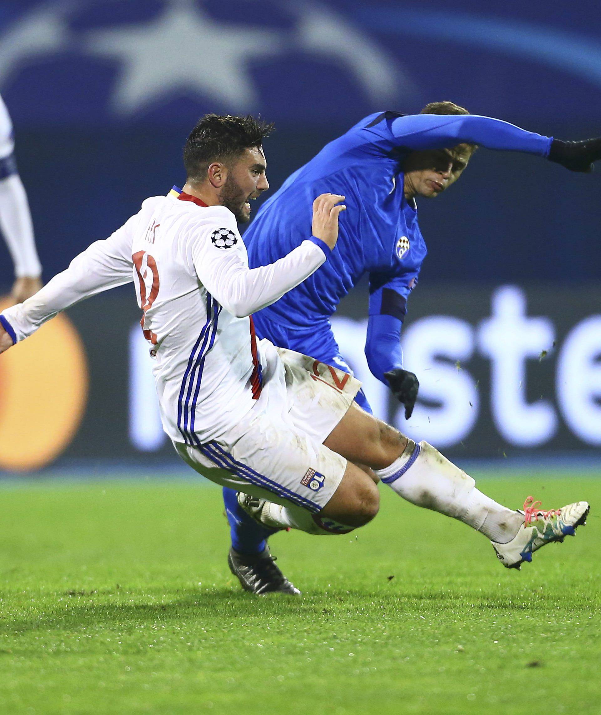 Football Soccer - Dinamo Zagreb v Olympique Lyon - UEFA Champions League Group Stage