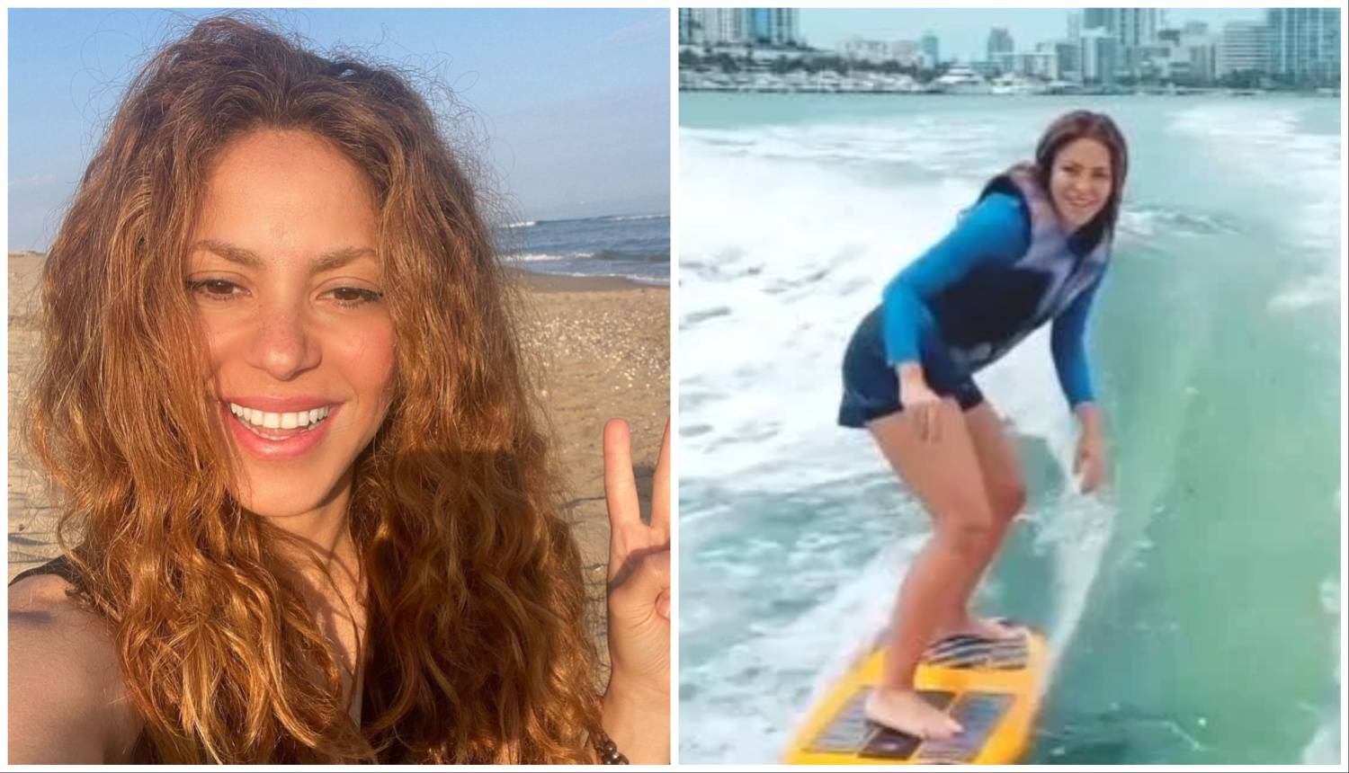 Shakira uživa otkad se preselila u Miami, a pohvalila se kako je naučila surfati: Nevjerojatna si