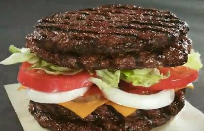 Burger King u Japanu prodaje ogromni burger bez peciva