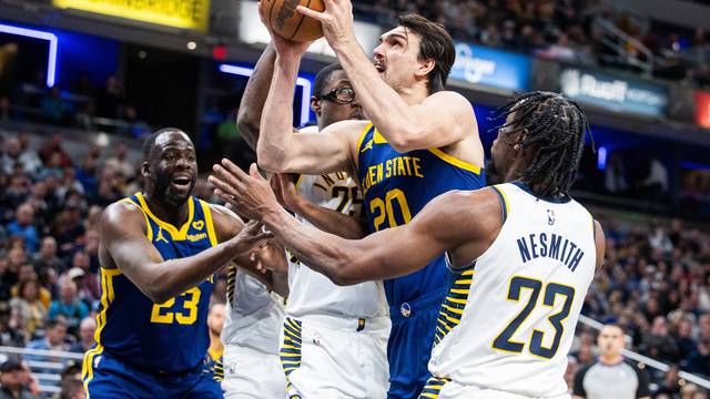 NBA: Golden State Warriors at Indiana Pacers