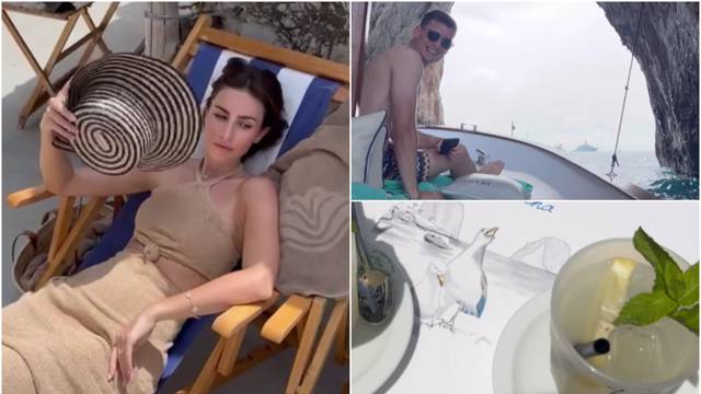Helena Livaković se prisjetila odmora u Italiji s Dominikom: Pili koktele i sunčali se na brodu