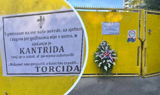 Diverzija Torcide u Rijeci: Umra vam je dom, a pokapate igrače