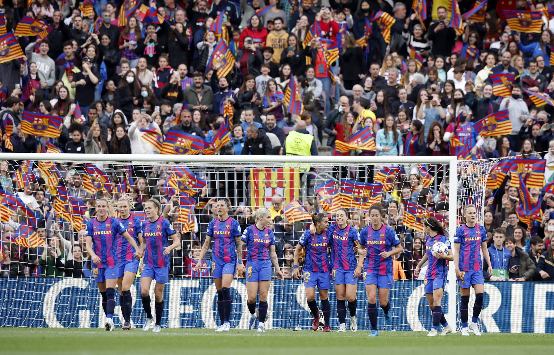 Women’s Champions League - Semi Final - First Leg - FC Barcelona v VfL Wolfsburg