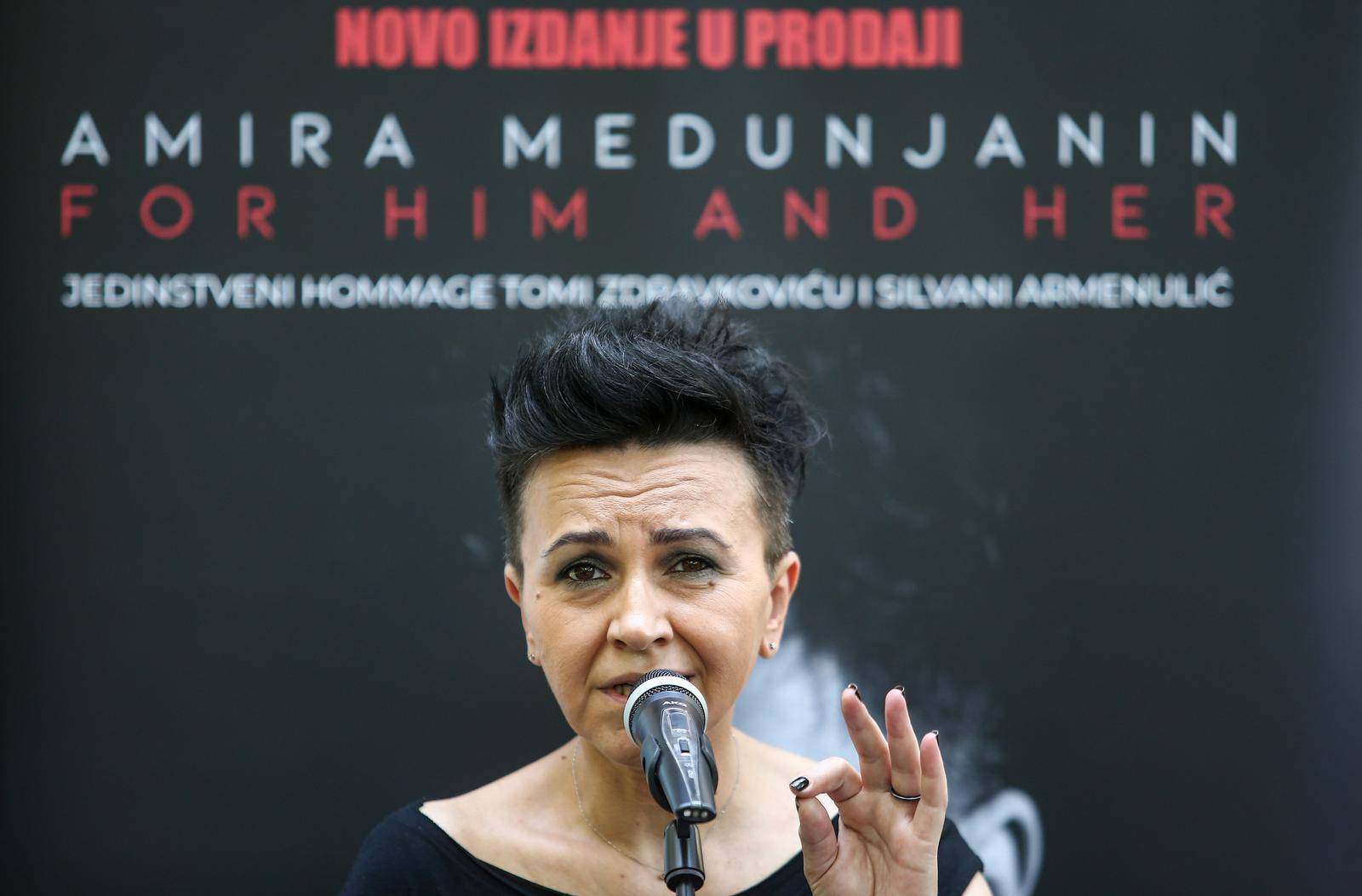 Zagreb: Pjevačica Amira Medunjanin predstavila svoj novi album