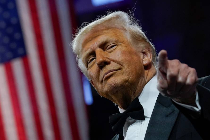 U.S. President Trump attends the National Republican Congressional Committee (NRCC) dinner, in Washington