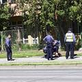 Ekskluzivna snimka iz Osijeka: Mahao nožem i prijetio policiji