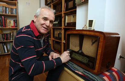 Didi  iz Dubrave  je kralj radija: 'U kolekciji je i špijunski radio'