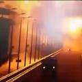 Nevjerojatne snimke s mosta koji spaja Krim s Rusijom: Ovo je trenutak kad je eksplodiralo