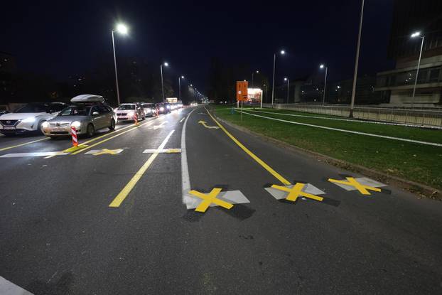 Zagreb: Nova regulacija prometa na križanju Savske i Slavonske ulice