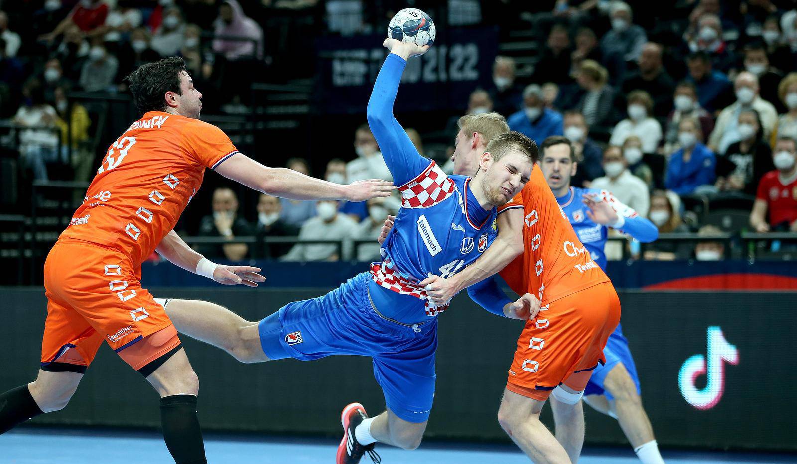 Budimpešta: EHF Europsko prvenstvo: Nizozemska - Hrvatska