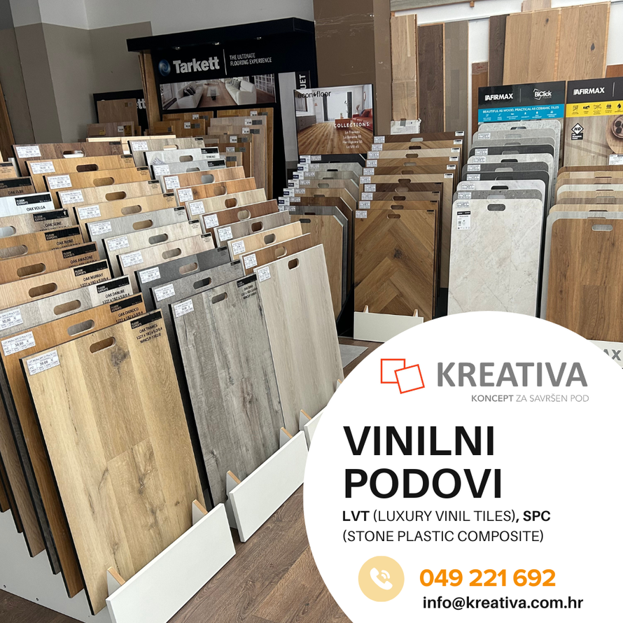 Kreativa Koncept: Vrhunski vinilni podovi za vaš dom uz stručnu pripremu podloge