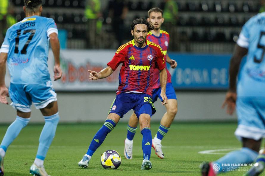 Zira - Hajduk 1-1: Sjajna akcija Kalika i Hrgovića spasila 'bile', u Splitu će morati igrati bolje
