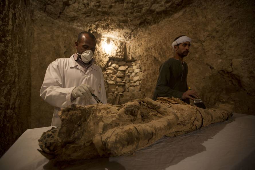 Tomb discovery in Luxor