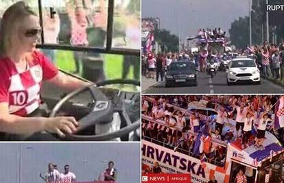 'Wow! Predsjednica je osobno vozila hrvatske nogometaše...'