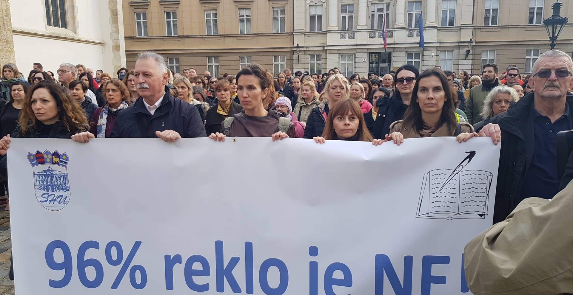 Sindikati neće ići na sastanak: 'Osnovica nije razlog štrajka'