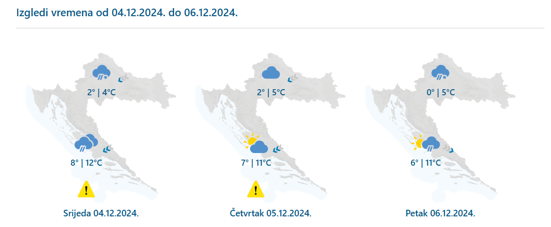 Stižu pravi zimski dani: Snijega će biti u nizinama, a u gorju i za 'izvoz'. Evo kad će početi padati