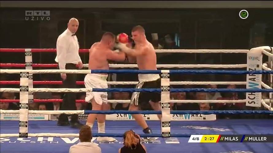 Mladi hrvatski lav opet slavio: Petar Milas i dalje bez poraza