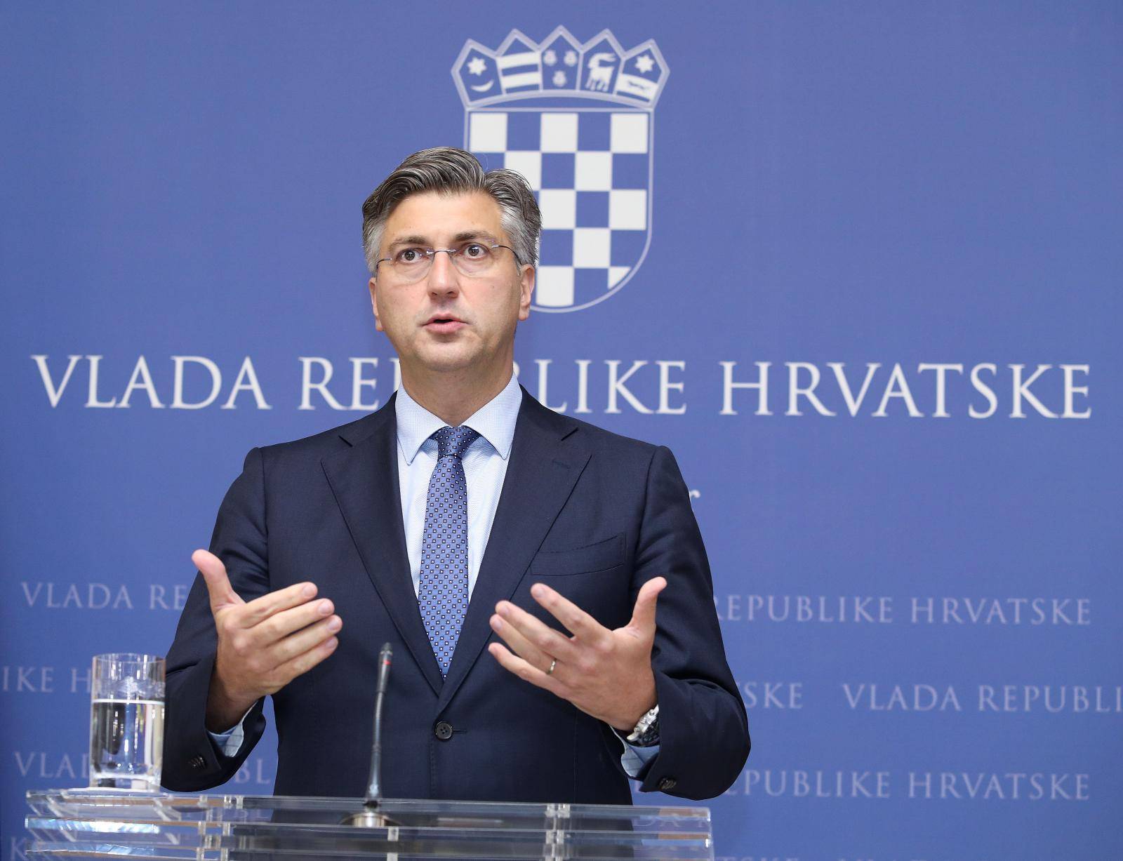 Plenković: Govor predsjednice nije bio kritičan prema Vladi