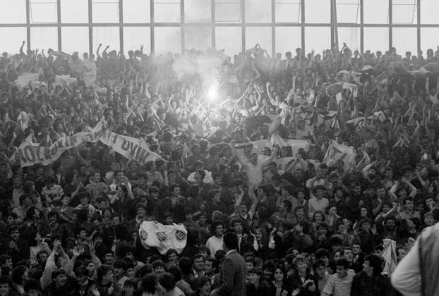 Druga utakmica finala play-offa Prvenstva Jugoslavije 1986. godine, KK Cibona - KK Zadar