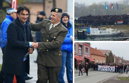 U koloni sjećanja bili su Dalić, BBB, Torcida, Dinamo, Hajduk