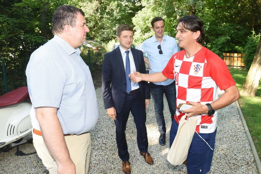 Varaždin: Zlatko Dalić na vikendici organizirao druženje za prijatelje i novinare