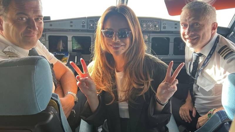 Severina iznad oblaka! Slikala se s posadom na letu Croatia Airlinesa: 'Glazbena simfonija' 18 snapinsta to 495972908 18503028865065358 6974085556142078304 n 1
