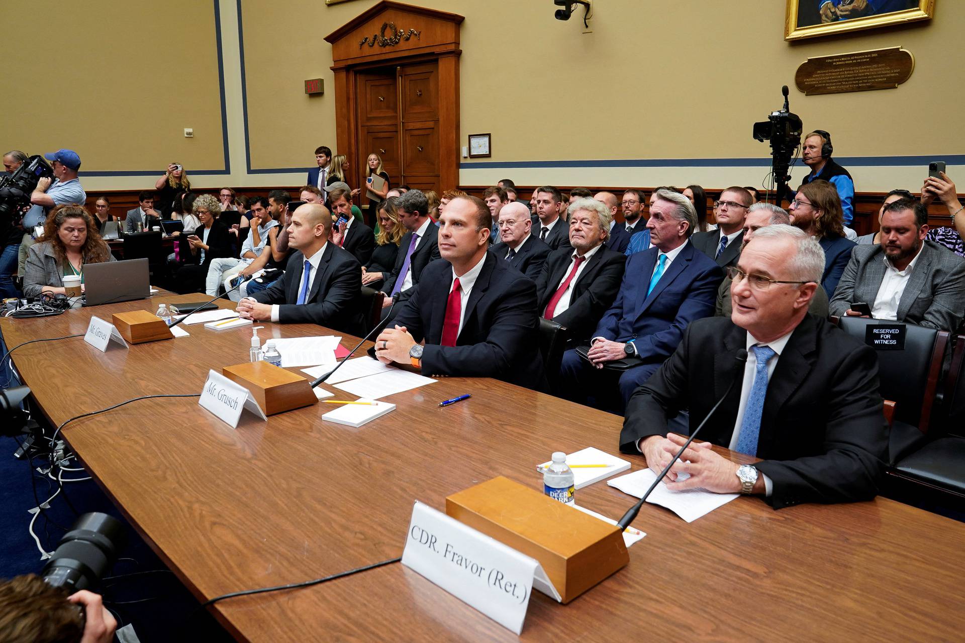 Hearing on "Unidentified Anomalous Phenomena: Implications on National Security, Public Safety, and Government Transparency" in Washington