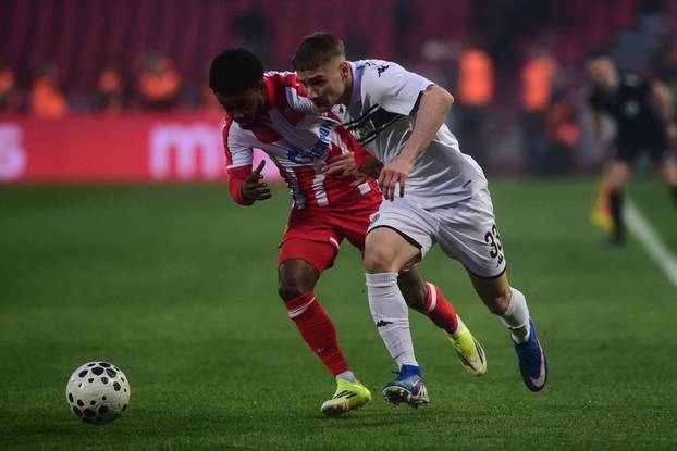 Beograd: Susret Crvene zvezde i Partizana u 24. kolu Mozzart Super lige Srbije