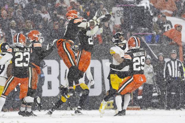NFL: Pittsburgh Steelers at Cleveland Browns