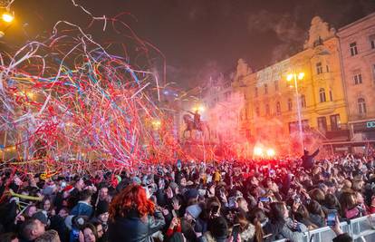 Novogodišnja noć u Zagrebu: Vatrogasci imali 27 intervencija, od toga 18 gašenja požara