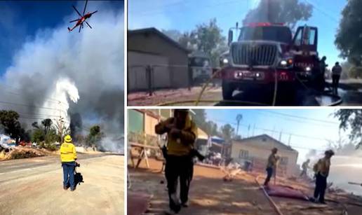 VIDEO Kalifornija u plamenu. Ljudi ostali bez struje, tisuće su evakuirane: 'Vatra je posvuda'