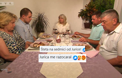 Gledatelji 'Večere za 5' o Jurici: Razočarao me. Šteta na sedmici