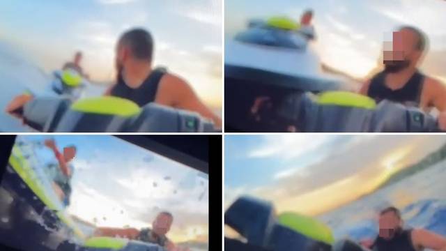 VIDEO Šokantna snimka sudara jet-skija kod Korčule: Čudom je živ, udario ga je u punoj brzini